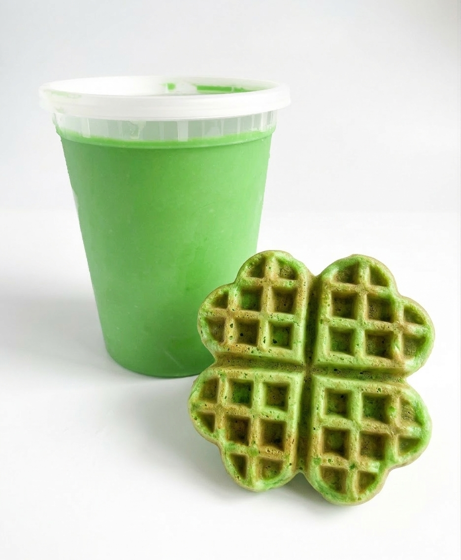 Coconut Pandan Waffle Batter 28 oz