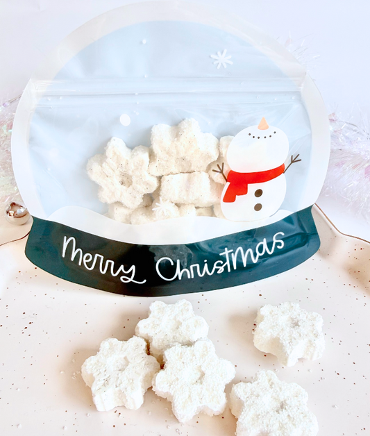 Snowflake marshmallows